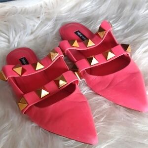 Nine West  Pink Studded  Shoes